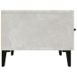 vidaXL Mueble de TV madera contrachapada gris hormigón 150x34,5x30 cm vidaXL Mueble de TV madera contrachapada gris hormigón 150x34,5x30 cm