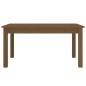 vidaXL Mesa de centro madera maciza de pino marrón miel 80x50x40 cm vidaXL Mesa de centro madera maciza de pino marrón miel 80x50x40 cm