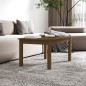 vidaXL Mesa de centro madera maciza de pino marrón miel 80x50x40 cm vidaXL Mesa de centro madera maciza de pino marrón miel 80x50x40 cm