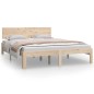 vidaXL Estructura de cama madera maciza de pino 140x200 cm