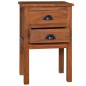 vidaXL Mesita de noche de madera maciza de teca 40x35x60 cm vidaXL Mesita de noche de madera maciza de teca 40x35x60 cm