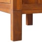 vidaXL Mesita de noche de madera maciza de teca 40x35x60 cm vidaXL Mesita de noche de madera maciza de teca 40x35x60 cm