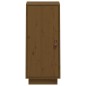 vidaXL Aparador de madera maciza de pino marrón miel 34x40x75 cm vidaXL Aparador de madera maciza de pino marrón miel 34x40x75 cm