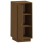 vidaXL Aparador de madera maciza de pino marrón miel 34x40x75 cm vidaXL Aparador de madera maciza de pino marrón miel 34x40x75 cm