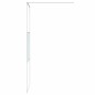 vidaXL Mampara de ducha vidrio ESG transparente blanco 80x195 cm vidaXL Mampara de ducha vidrio ESG transparente blanco 80x195 cm