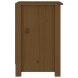 vidaXL Mesita de noche madera maciza de pino marrón miel 40x35x55 cm vidaXL Mesita de noche madera maciza de pino marrón miel 40x35x55 cm