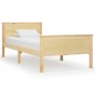 vidaXL Estructura de cama madera maciza de pino 90x200 cm vidaXL Estructura de cama madera maciza de pino 90x200 cm