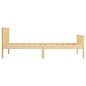 vidaXL Estructura de cama madera maciza de pino 90x200 cm vidaXL Estructura de cama madera maciza de pino 90x200 cm