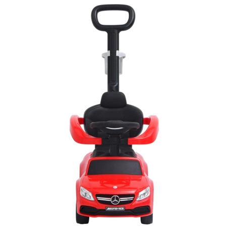 vidaXL Coche de empuje para niños Mercedes Benz C63 rojo