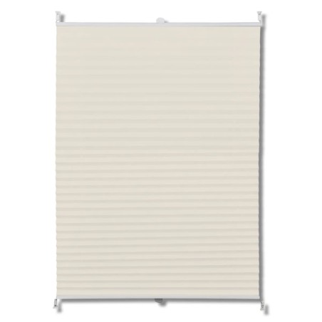 Plisé Para Ventana Persiana 50X125cm Crema