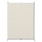 Plisé Para Ventana Persiana 50X125cm Crema Plisé Para Ventana Persiana 50X125cm Crema