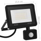vidaXL Foco LED con sensor 30 W blanco cálido vidaXL Foco LED con sensor 30 W blanco cálido