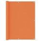 vidaXL Toldo para balcón tela oxford naranja 120x400 cm vidaXL Toldo para balcón tela oxford naranja 120x400 cm