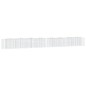 vidaXL Arriate de gaviones forma arco hierro galvanizado 800x50x100 cm vidaXL Arriate de gaviones forma arco hierro galvanizado 800x50x100 cm