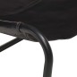 vidaXL Silla de relax de cuero auténtico negro vidaXL Silla de relax de cuero auténtico negro