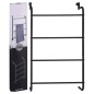 Bathroom Solutions Toallero colgante para puertas metal negro Bathroom Solutions Toallero colgante para puertas metal negro