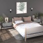 vidaXL Mesita de noche de pared 2 uds color gris Sonoma vidaXL Mesita de noche de pared 2 uds color gris Sonoma