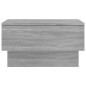 vidaXL Mesita de noche de pared 2 uds color gris Sonoma vidaXL Mesita de noche de pared 2 uds color gris Sonoma