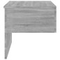 vidaXL Mesita de noche de pared 2 uds color gris Sonoma vidaXL Mesita de noche de pared 2 uds color gris Sonoma