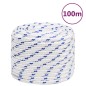 vidaXL Cuerda de barco polipropileno blanco 18 mm 100 m vidaXL Cuerda de barco polipropileno blanco 18 mm 100 m