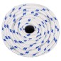 vidaXL Cuerda de barco polipropileno blanco 18 mm 100 m vidaXL Cuerda de barco polipropileno blanco 18 mm 100 m