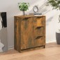 vidaXL Aparador madera contrachapada color roble ahumado 60x30x70 cm vidaXL Aparador madera contrachapada color roble ahumado 60x30x70 cm