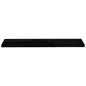 vidaXL Estante flotante de pared MDF negro brillante 120x23,5x3,8 cm vidaXL Estante flotante de pared MDF negro brillante 120x23,5x3,8 cm