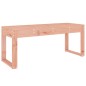 vidaXL Banco de jardín madera maciza de abeto Douglas 110x38x45 cm vidaXL Banco de jardín madera maciza de abeto Douglas 110x38x45 cm