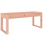 vidaXL Banco de jardín madera maciza de abeto Douglas 110x38x45 cm vidaXL Banco de jardín madera maciza de abeto Douglas 110x38x45 cm