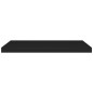 vidaXL Estante flotante de pared MDF negro 80x23,5x3,8 cm vidaXL Estante flotante de pared MDF negro 80x23,5x3,8 cm