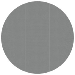 vidaXL Tapiz de suelo piscina geotextil de poliéster gris claro Ø396cm