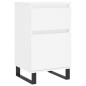 vidaXL Aparador madera de ingeniería blanco 40x35x70 cm vidaXL Aparador madera de ingeniería blanco 40x35x70 cm