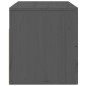 vidaXL Mesitas de noche de pared 2 uds gris 50x36x40 cm vidaXL Mesitas de noche de pared 2 uds gris 50x36x40 cm
