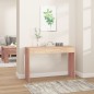 vidaXL Mesa consola de madera maciza de teca 110x35x75 cm vidaXL Mesa consola de madera maciza de teca 110x35x75 cm