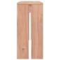vidaXL Mesa consola de madera maciza de teca 110x35x75 cm vidaXL Mesa consola de madera maciza de teca 110x35x75 cm