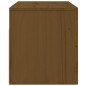 vidaXL Mesitas de noche de pared 2 uds marrón miel 50x36x40 cm vidaXL Mesitas de noche de pared 2 uds marrón miel 50x36x40 cm