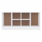 vidaXL Banco zapatero ALTA madera maciza de pino blanco 100x35x45 cm vidaXL Banco zapatero ALTA madera maciza de pino blanco 100x35x45 cm