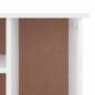 vidaXL Banco zapatero ALTA madera maciza de pino blanco 100x35x45 cm vidaXL Banco zapatero ALTA madera maciza de pino blanco 100x35x45 cm