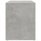 vidaXL Mesita de noche madera contrachapada gris hormigón 60x36x45 cm vidaXL Mesita de noche madera contrachapada gris hormigón 60x36x45 cm