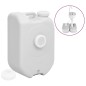 vidaXL Depósito de agua portátil con adaptador gris 24 L vidaXL Depósito de agua portátil con adaptador gris 24 L