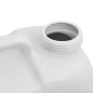 vidaXL Depósito de agua portátil con adaptador gris 24 L vidaXL Depósito de agua portátil con adaptador gris 24 L