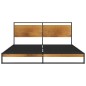 vidaXL Estructura de cama de metal 140x200 cm vidaXL Estructura de cama de metal 140x200 cm