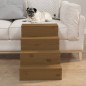 vidaXL Escalera mascotas madera maciza de pino marrón miel 40x49x47 cm vidaXL Escalera mascotas madera maciza de pino marrón miel 40x49x47 cm