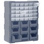 vidaXL Organizador multicajones con 39 cajones 38x16x47 cm vidaXL Organizador multicajones con 39 cajones 38x16x47 cm
