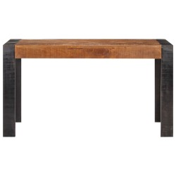 vidaXL Mesa de comedor madera maciza de mango en bruto 140x70x76 cm