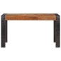 vidaXL Mesa de comedor madera maciza de mango en bruto 140x70x76 cm