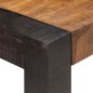 vidaXL Mesa de comedor madera maciza de mango en bruto 140x70x76 cm