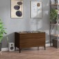 vidaXL Mueble discos madera contrachapada roble marrón 74,5x38x48 cm vidaXL Mueble discos madera contrachapada roble marrón 74,5x38x48 cm