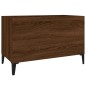 vidaXL Mueble discos madera contrachapada roble marrón 74,5x38x48 cm vidaXL Mueble discos madera contrachapada roble marrón 74,5x38x48 cm