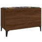 vidaXL Mueble discos madera contrachapada roble marrón 74,5x38x48 cm vidaXL Mueble discos madera contrachapada roble marrón 74,5x38x48 cm
